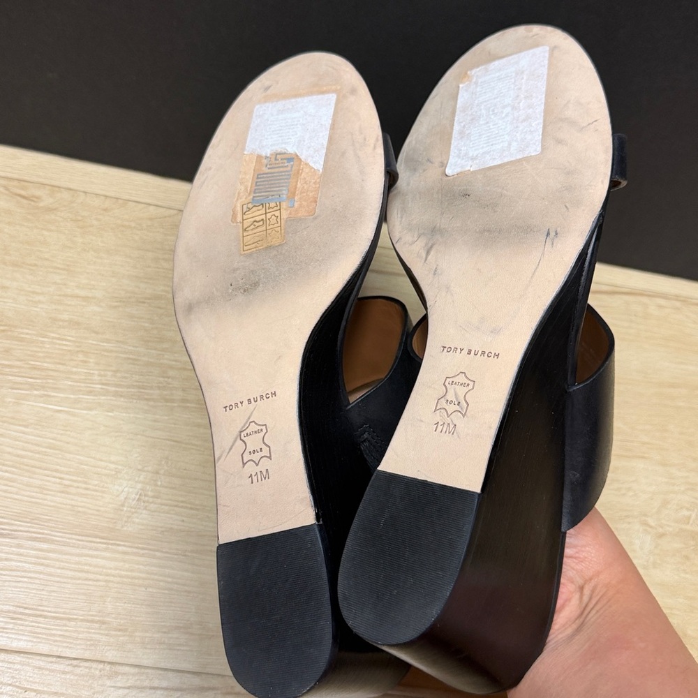 Tory Burch Everly 65MM Sandal Wedge, SIZE 11 US - Picture 11 of 11